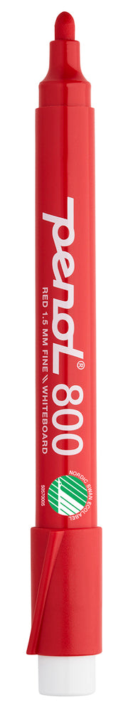WHITEBOARDMARKER PENOL 800 RØD 1,5MM