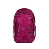 SKOLETASKE SATCH SLEEK PURPLE LEAVES