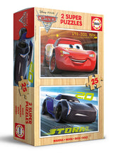 PUSLESPIL CARS 3 2X25 BRIKKER