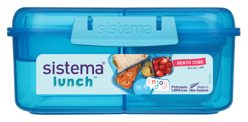 Madkasse Sistema 1,25l bento cube lunch ass