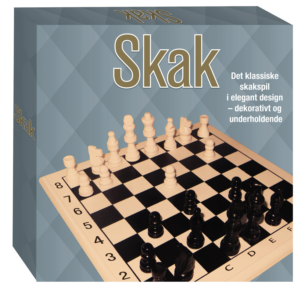 Skakspil i træ