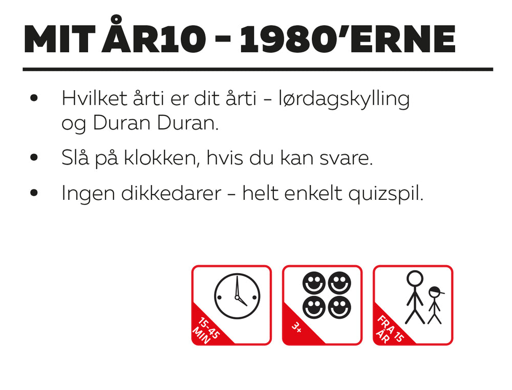 MIT ÅR10 - 80'ERNE