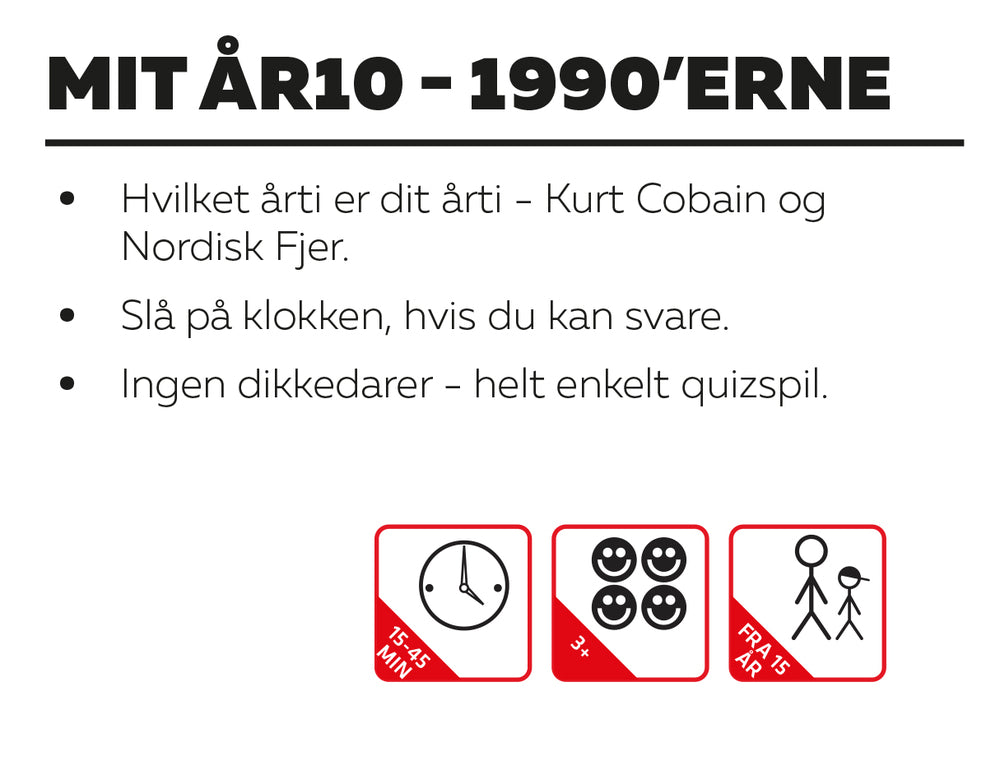 MIT ÅR10 - 90'ERNE