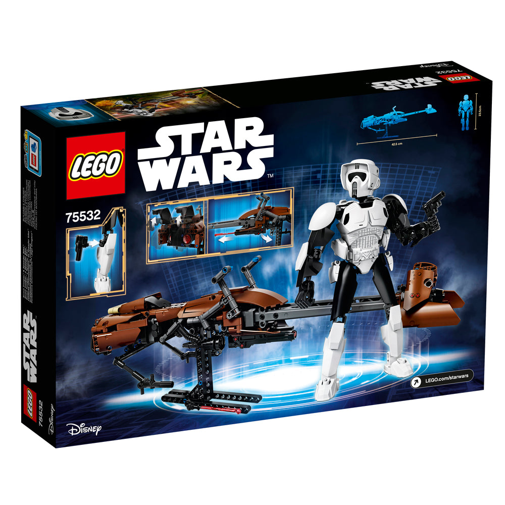 75532 LEGO Star Wars Scout trooper og speeder