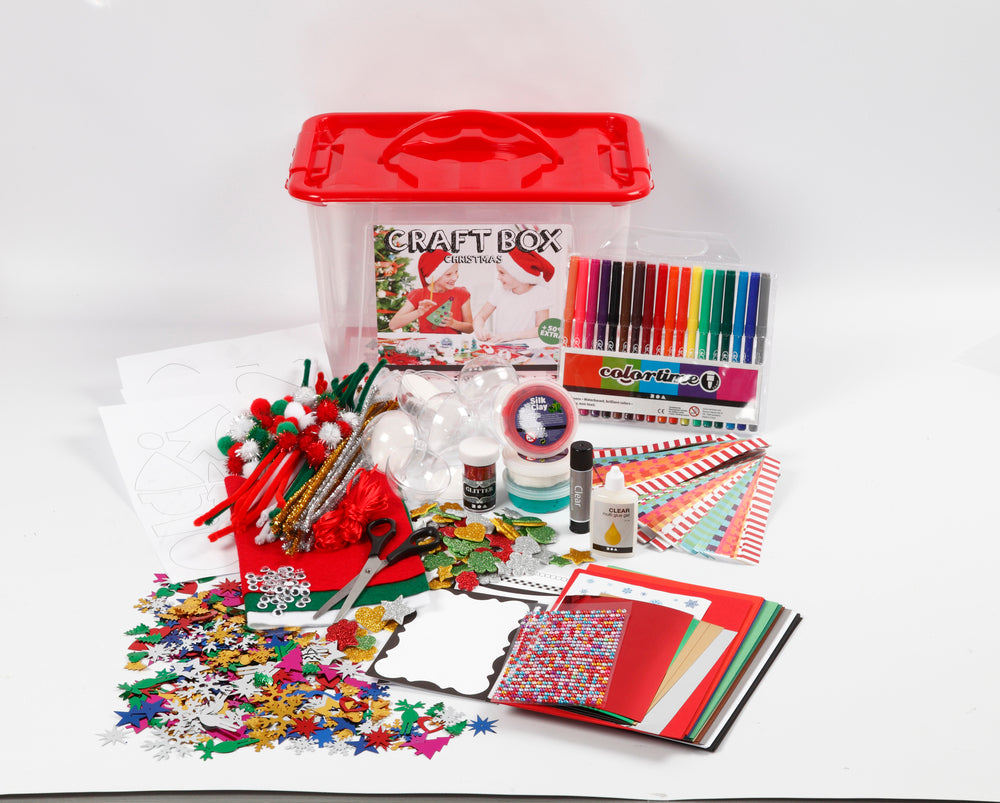 HOBBYBOX KREATIVE MATERIALER TIL JUL