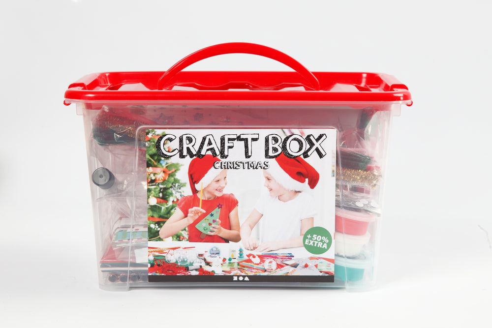 HOBBYBOX KREATIVE MATERIALER TIL JUL
