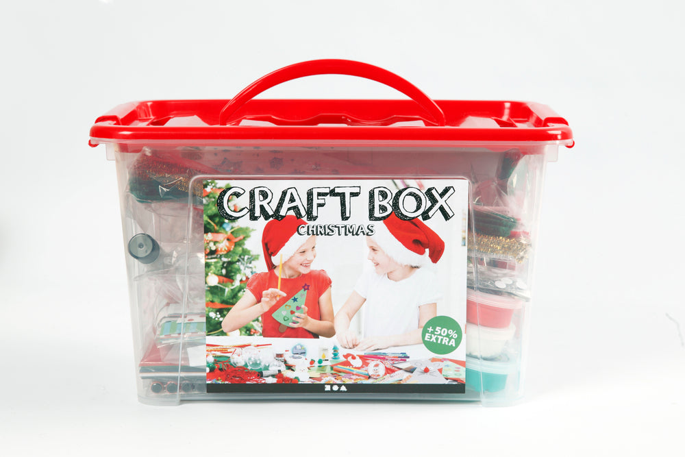 HOBBYBOX KREATIVE MATERIALER TIL JUL