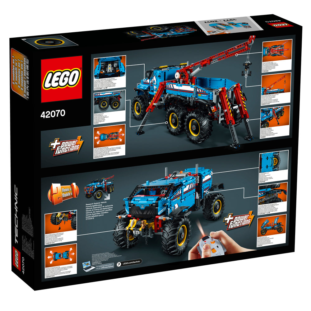 42070 LEGO Technic Sekshjulet terrængående kranvogn