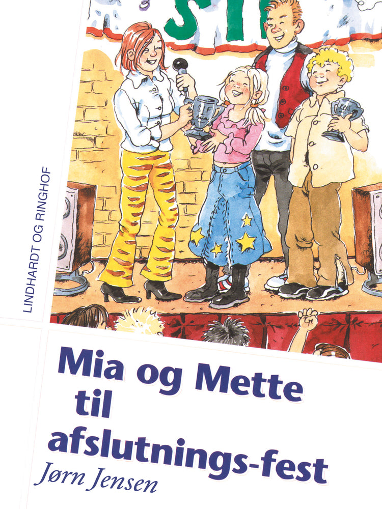 Mia og Mette til afslutningsfest