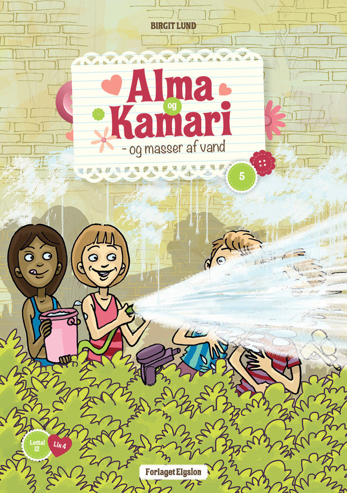 Alma og Kamari - og masser af vand