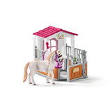 schleich Hesteboks med lusitano-hoppe