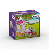 schleich Hesteboks med lusitano-hoppe