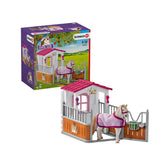 schleich Hesteboks med lusitano-hoppe