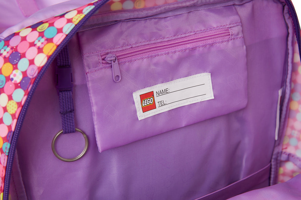 Skoletaske LEGO® Optimo Friends confetti