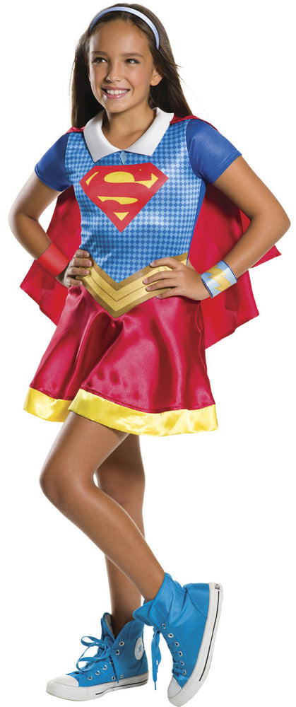 DC SUPERHERO GIRLS DRAGT STR. M/5-6 ÅR