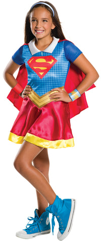 DC SUPERHERO GIRLS DRAGT STR. L/7-8 ÅR