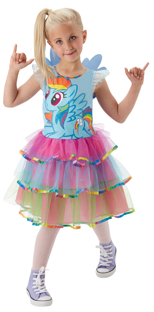 RAINBOW DASH DELUXE DRAGT STR. S/3-4 ÅR