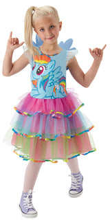 RAINBOW DASH DELUXE DRAGT STR. S/3-4 ÅR