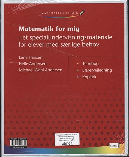 Matematik for mig, Lærermappe, Netadgang