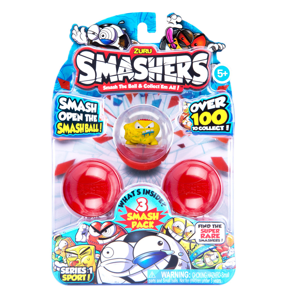 SMASHERS SPORT 3-PAK
