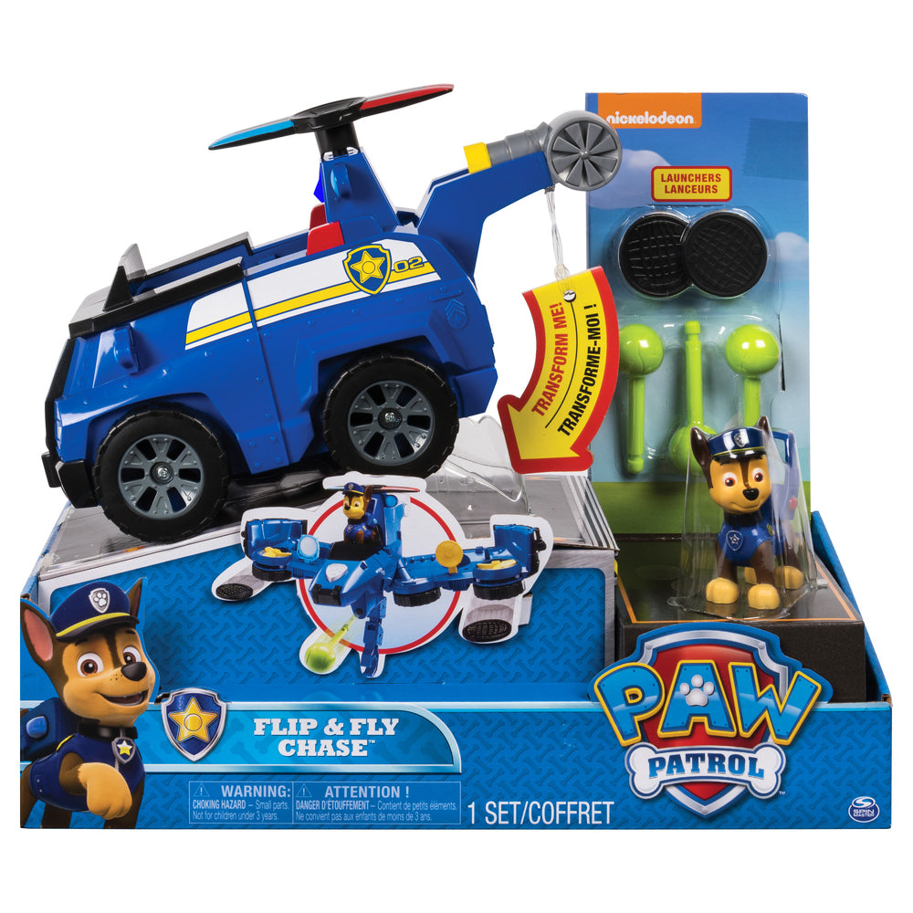 Paw patrol flip and fly vehicle