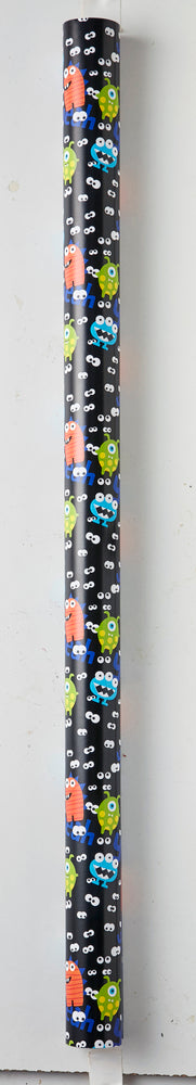 BOGBIND/GAVEPAPIR 70CMX2M MONSTER/ØJNE