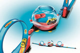 Pull back track racer med 2 biler 300cm