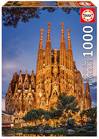 Puslespil sagrada familia 1000 brikker