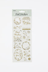 STICKERS GULD FUGLE 1ARK 17STK