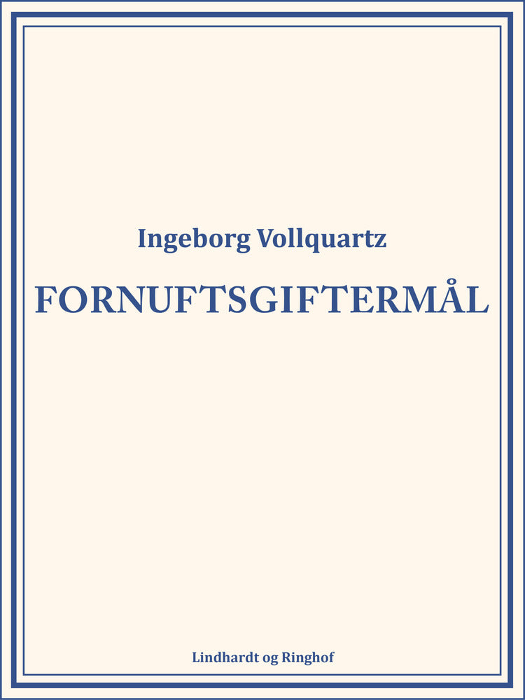 Fornuftsgiftermål