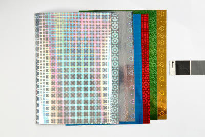Holografipapir A4 120 g 8 ass ark