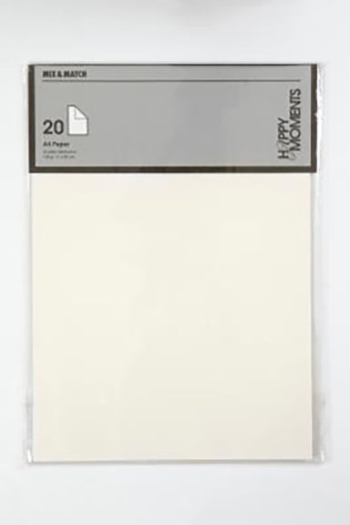 PAPIR RÅHVID A4 100G 20 ARK