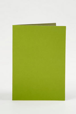 BREVKORT MØRK GRØN/LIME A6 250G 10 STK