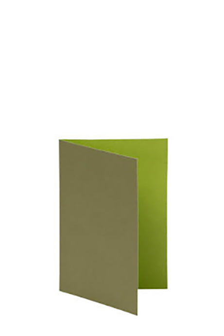 BREVKORT MØRK GRØN/LIME A6 250G 10 STK