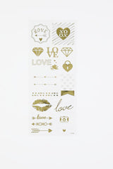 STICKERS GULD LOVE 1ARK 14STK