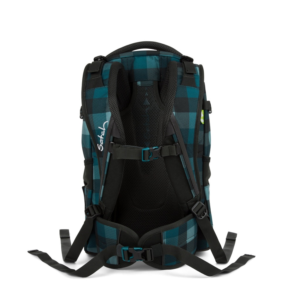 SKOLETASKE SATCH PACK BLUE BYTES