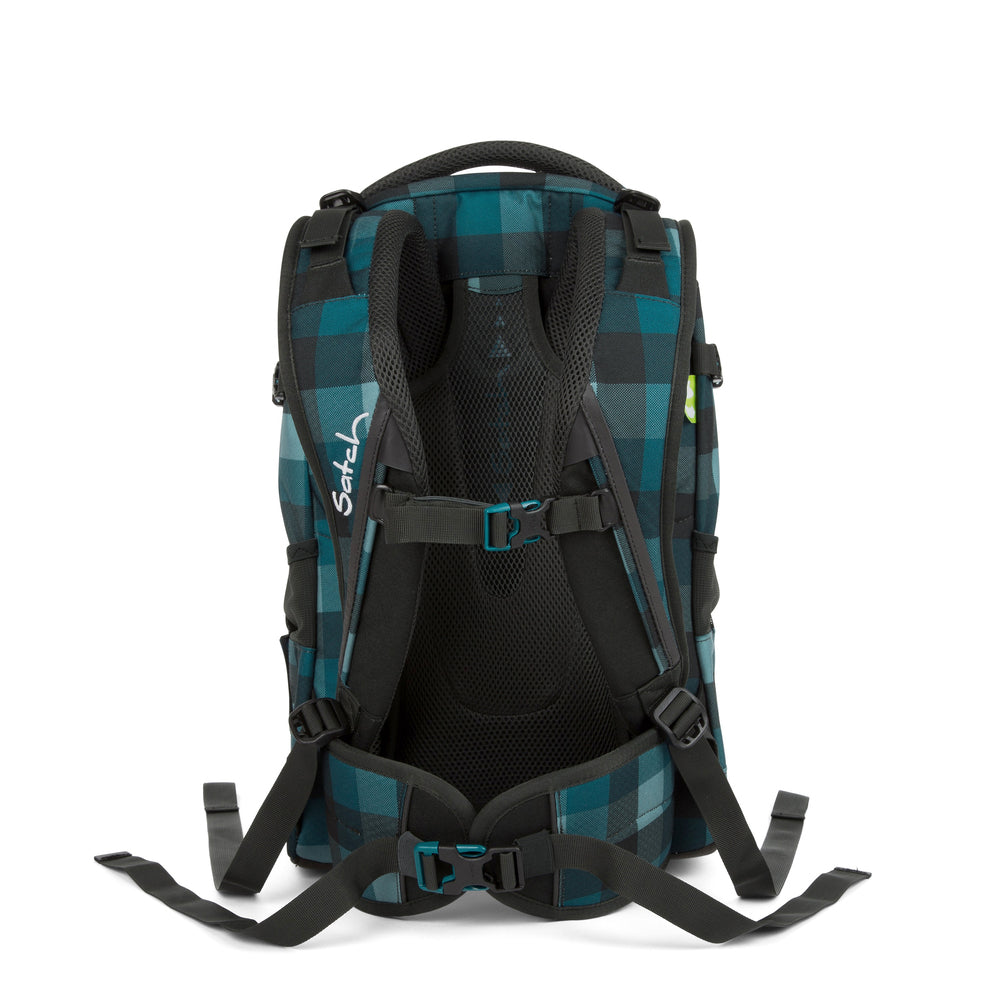 SKOLETASKE SATCH PACK BLUE BYTES