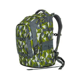 SKOLETASKE SATCH PACK GREEN CRUSH