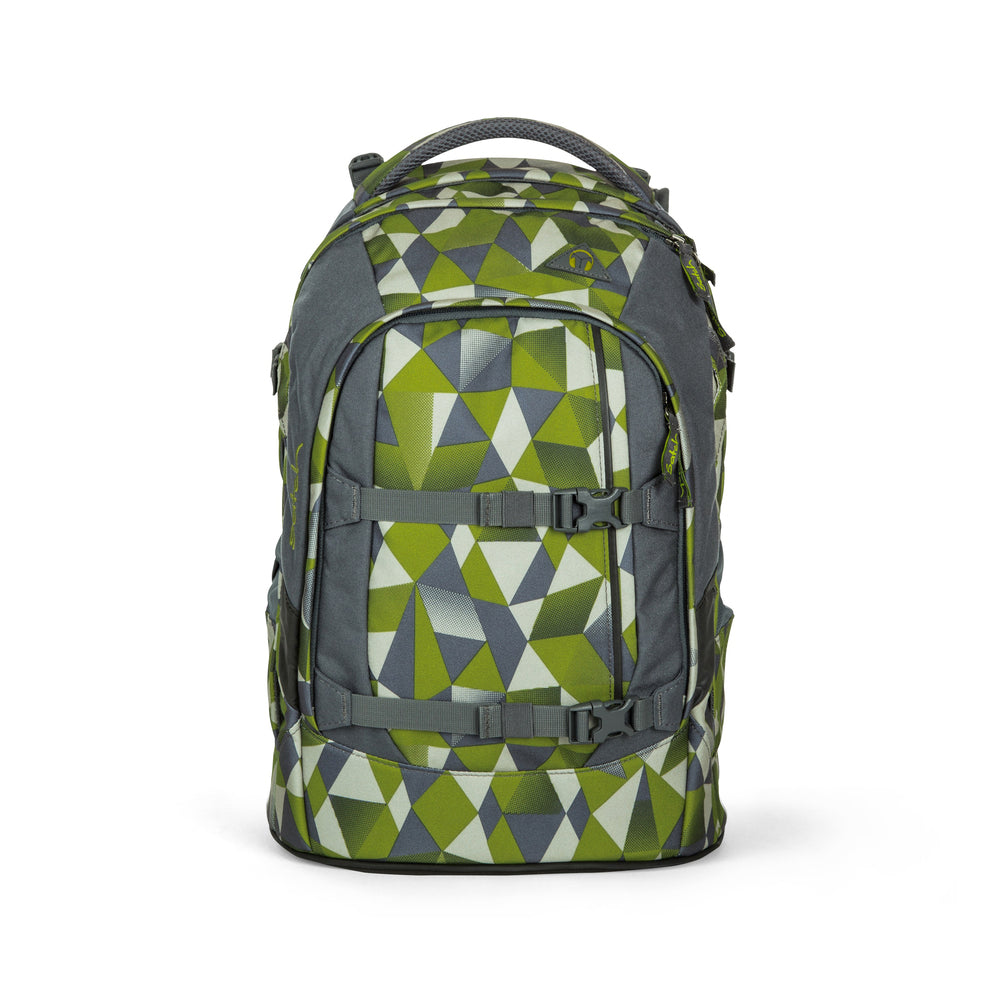 SKOLETASKE SATCH PACK GREEN CRUSH