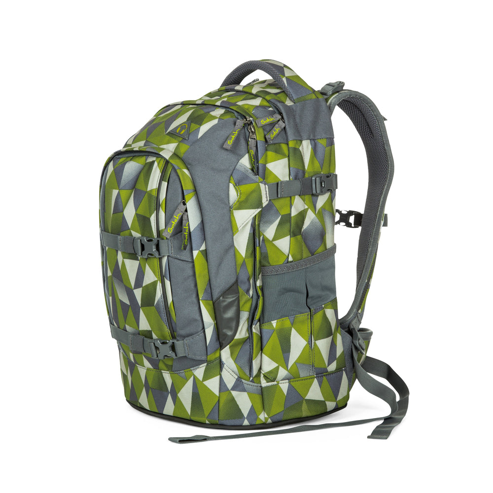 SKOLETASKE SATCH PACK GREEN CRUSH