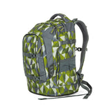 SKOLETASKE SATCH PACK GREEN CRUSH