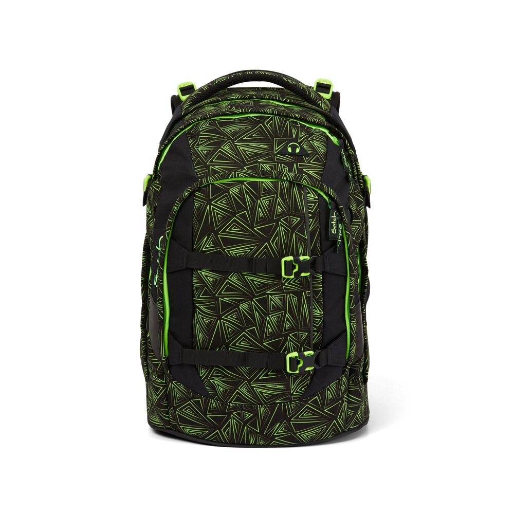 Skoletaske Satch pack green bermuda