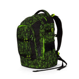 Skoletaske Satch pack green bermuda