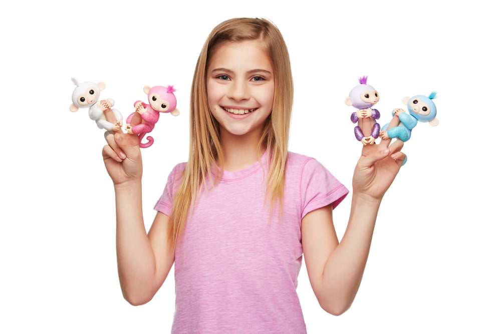 Fingerlings glitter aber asst.