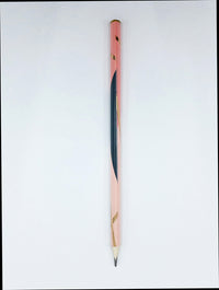 Blyant guld foil grafisk coral