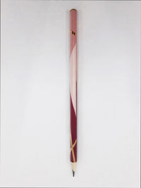Blyant guld foil grafisk bordeaux