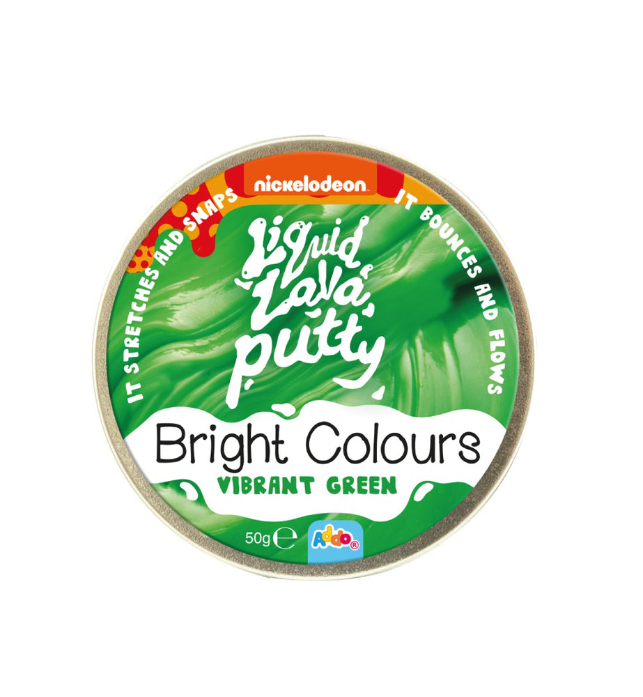 Liquid lava putty i lyse farver