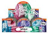 Liquid lava putty metallic asst