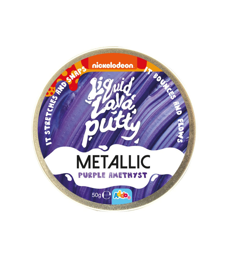 Liquid lava putty metallic asst