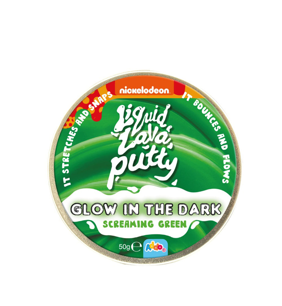 Liquid lava putty lys i mørke